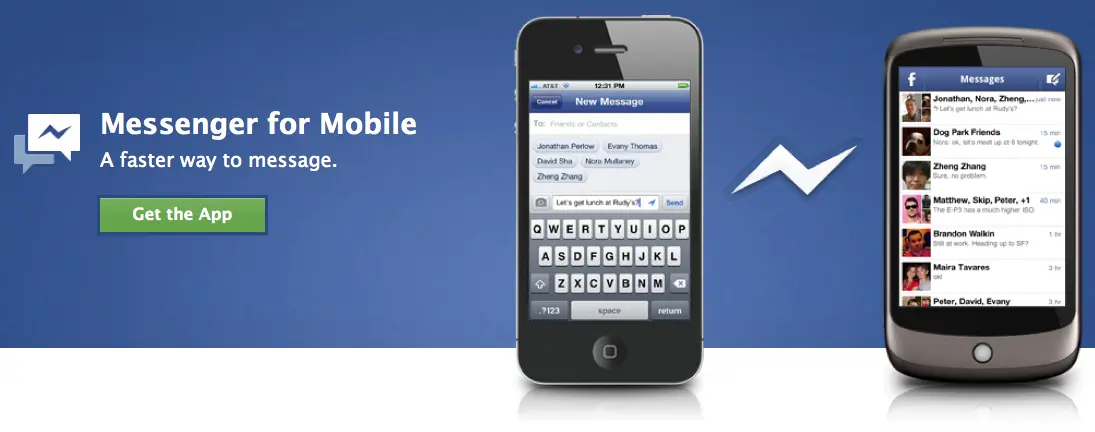 Facebook shaxsiy xabarlar funksiyasini alohida dasturga o‘tkazadi