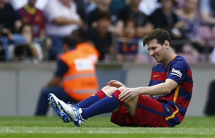 Messi tizzasidan olgan jarohat tufayli 7—8 hafta maydonga tusha olmaydi