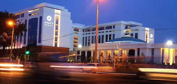 Toshkentda qurib bitirilayotgan Hyatt Regency mehmonxonasining ilk fotosuratlari taqdim etildi