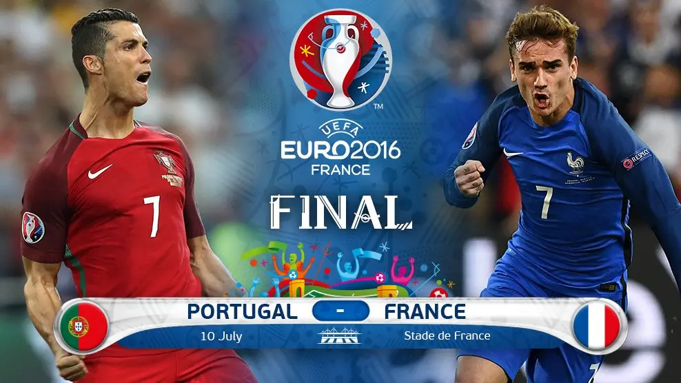 Final: Portugaliya — Fransiya 1:0. Portugaliya — chempion!