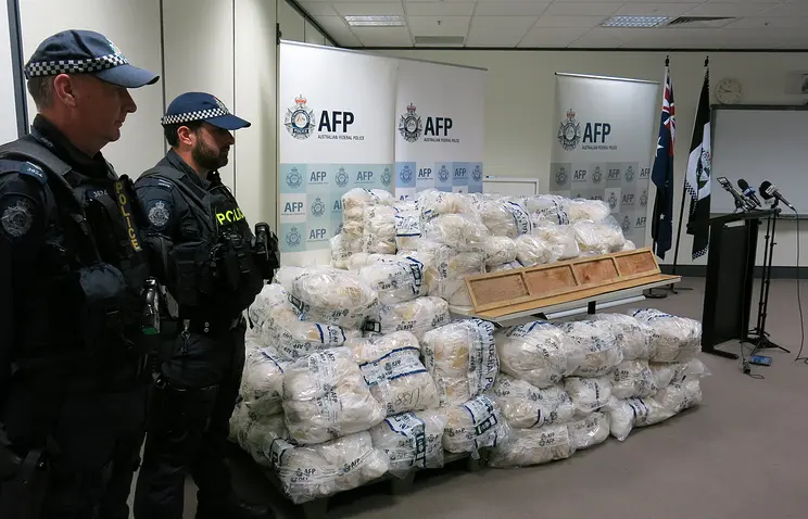 Avstraliyada qiymati qariyb 700 mln dollarlik 1 tonnaga yaqin giyohvand moddalar musodara qilindi