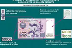 O‘zbekistonda 22-avgustdan 50 ming so‘mlik kupyuralar muomalaga chiqariladi