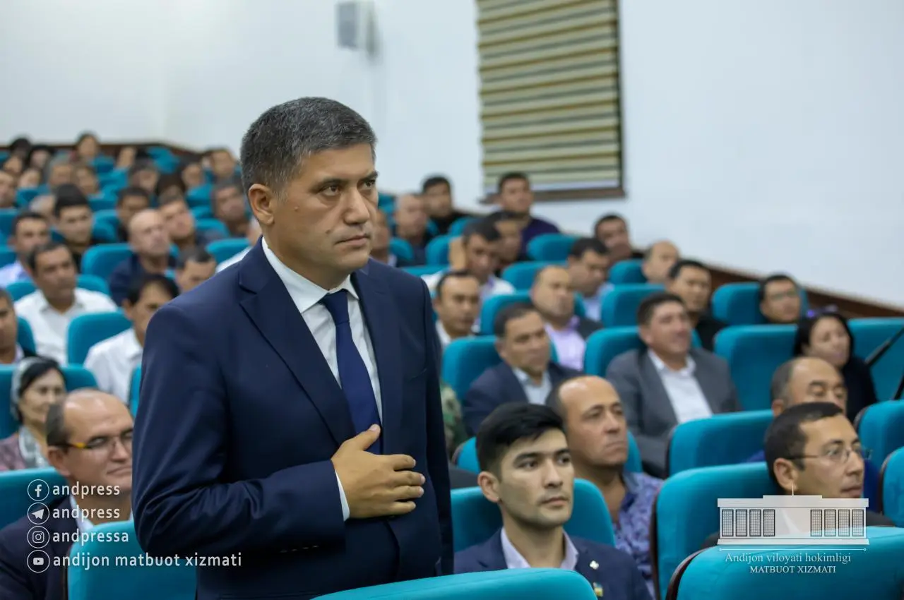 Bahromjon Haydarov Andijon shahrining yangi hokimi lavozimiga tasdiqlandi