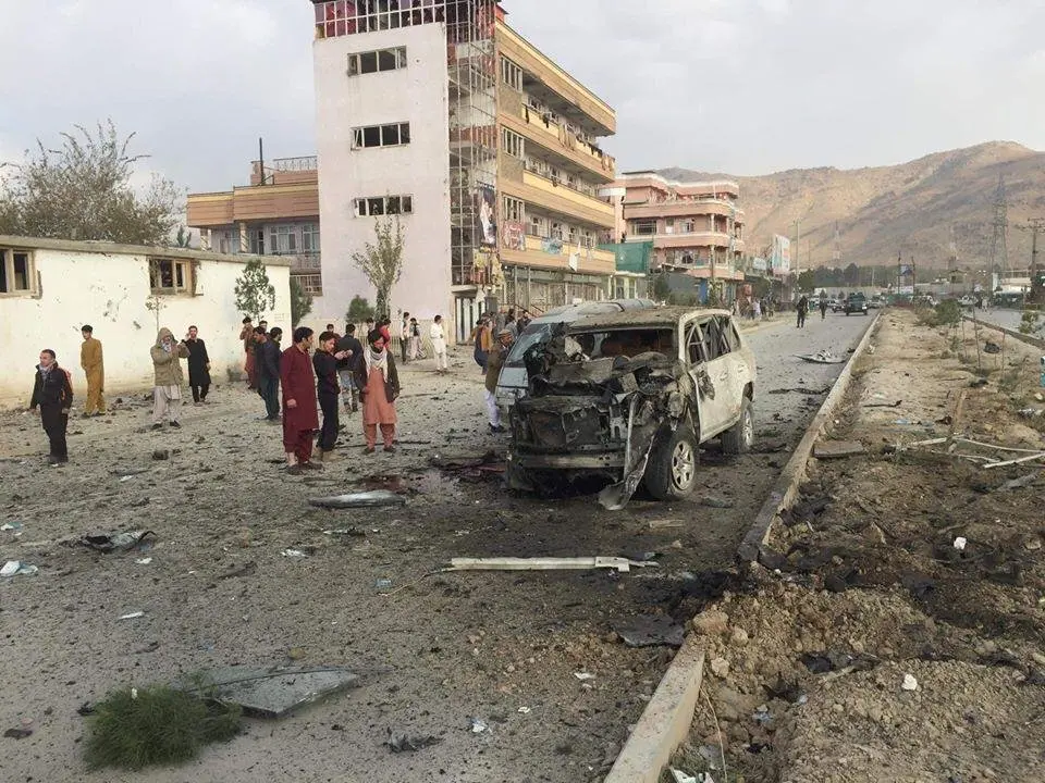 Kobulda Afg‘oniston IIV binosi yonida portlash yuz berdi