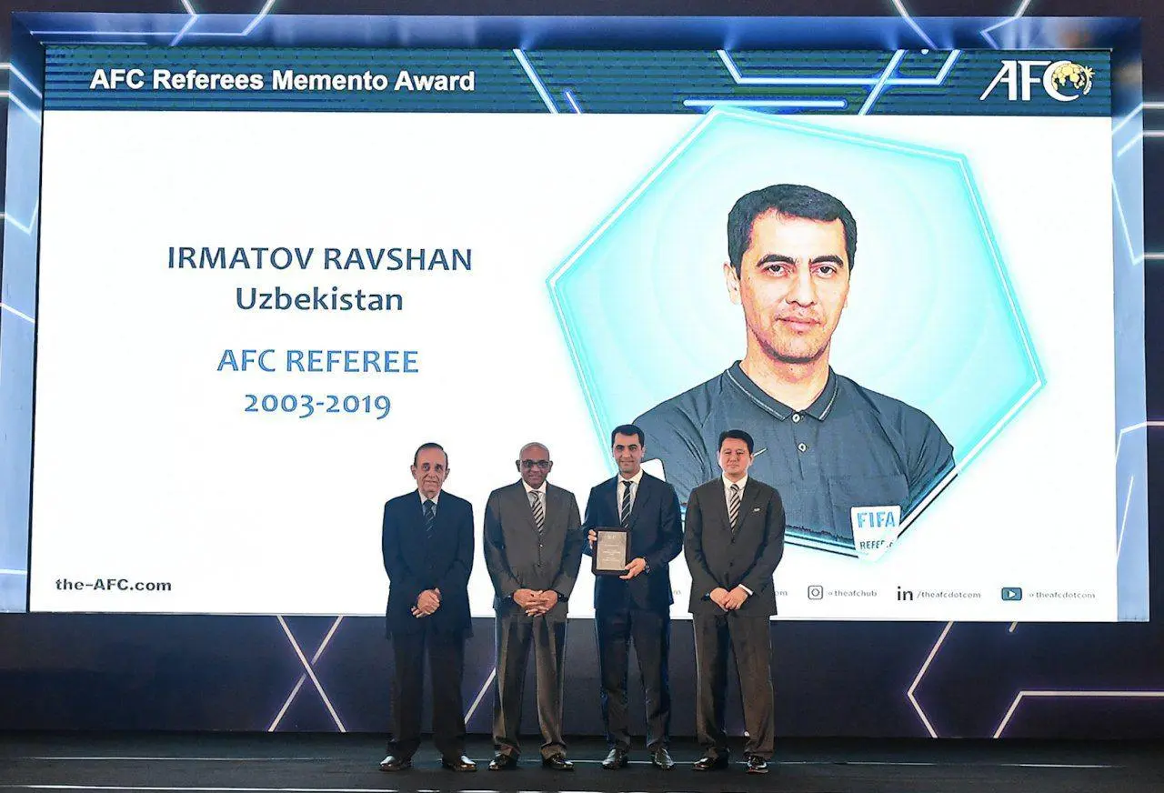 Ravshan Ermatov hakamlik faoliyatini yakunladi