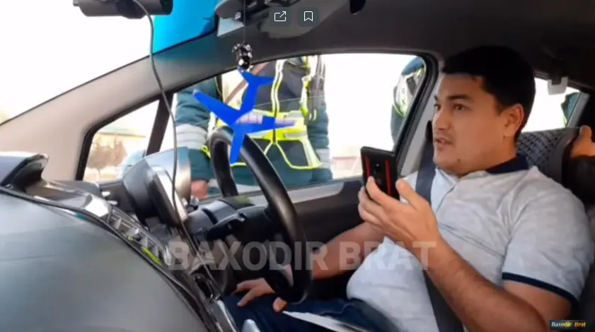 Qashqadaryolik haydovchi YPX xodimining savodsizligini isbotlab berdi