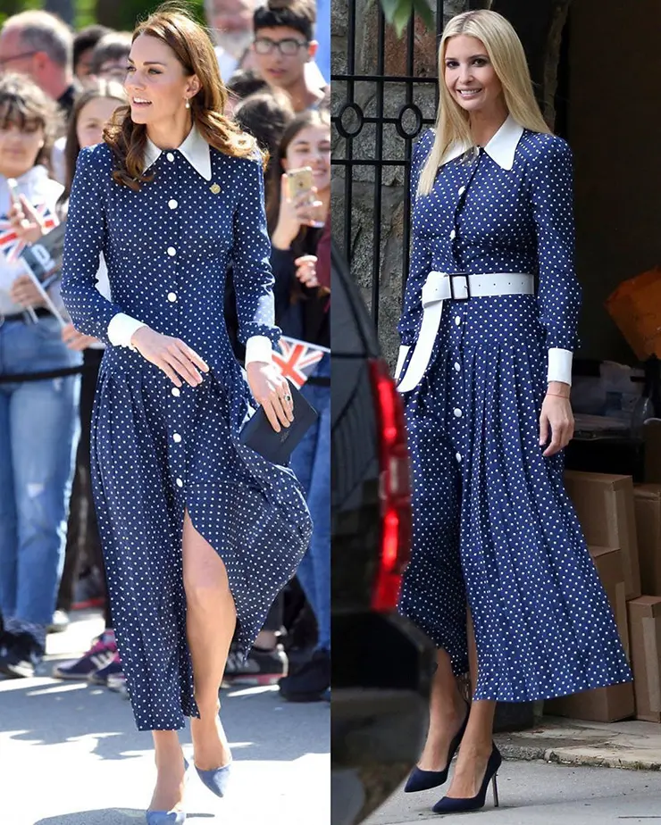 Ivanka Trampning Keyt Middlton, Megan Markl va boshqa malikalardan ko‘chirgan obrazlari