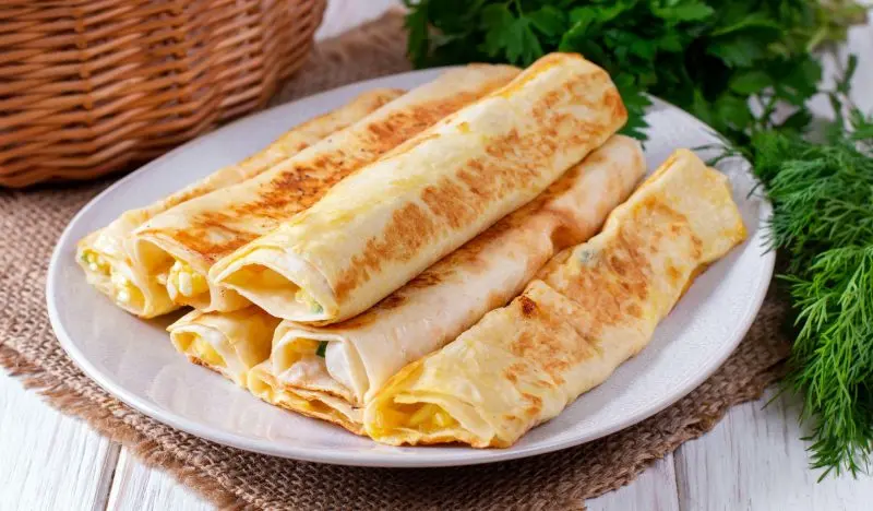 Lavashdan kartoshka va pishloqli yegulik retsepti