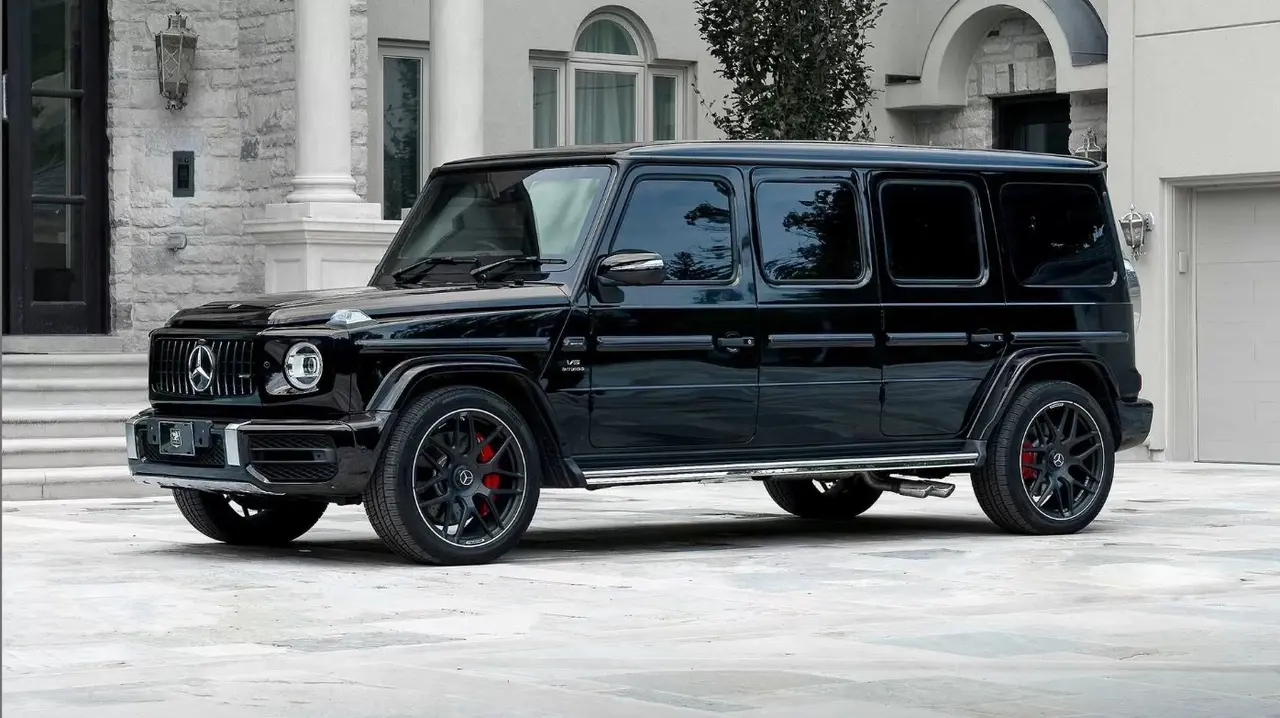 Mercedes-AMG G63 o‘q o‘tkazmaydigan limuzinga aylantirildi (video)