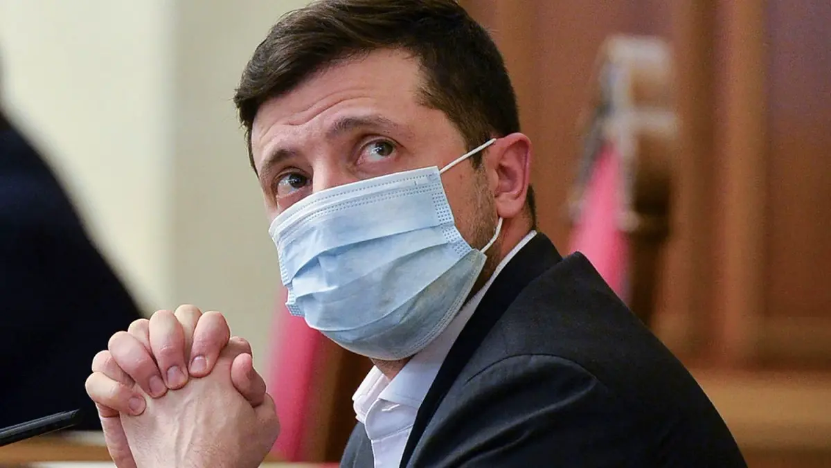 Koronavirusga chalingan Vladimir Zelenskiy kasalxonaga yotqizildi