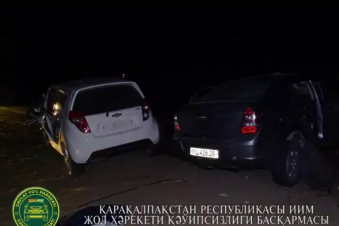 Ellikqal’ada Cobalt va Spark ishtirokida og‘ir YTH yuz berdi. To‘rt kishi halok bo‘lgan bo‘lishi mumkin