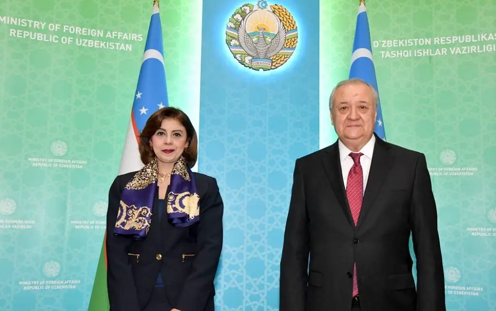 Abdulaziz Komilov Misrning yangi elchisini qabul qildi