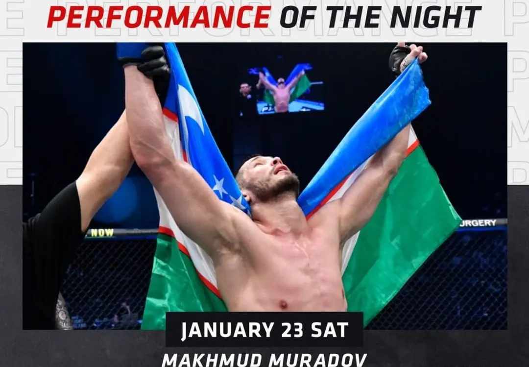 UFC 257 musobaqasining bonus egalari ma’lum bo‘ldi. Ular orasida Mahmud Murodov ham bor