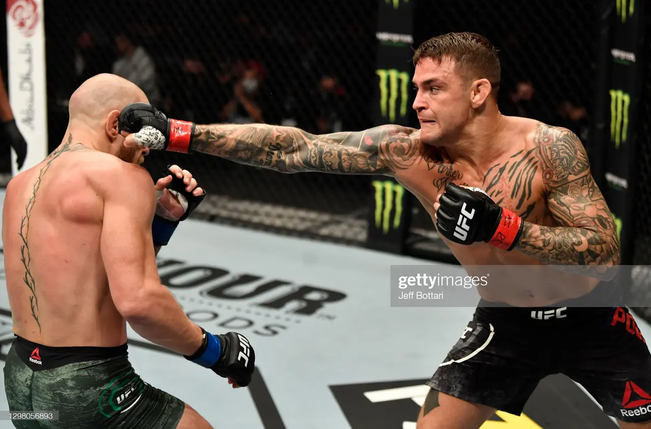 UFC 257. Dastin Porye 2-raunddayoq Konor Makgregorni dahshatli nokautga uchratdi