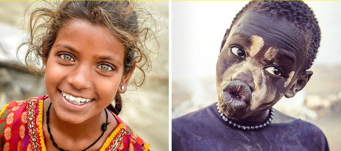 Foto: Turli mamlakatlarning bir-biriga o‘xshamagan beg‘ubor bolalari