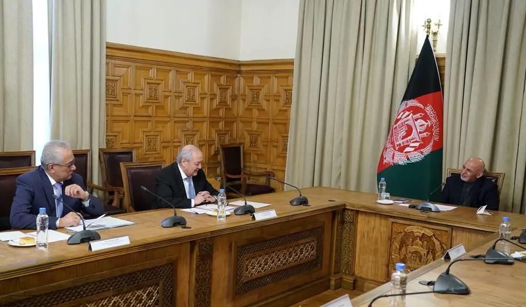 Abdulaziz Komilov Afg‘oniston prezidenti qabulida bo‘lib, unga Shavkat Mirziyoyevning maktubini topshirdi