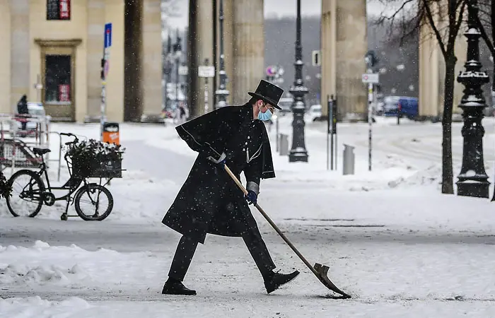 Germaniyada sovuq havo va qor yog‘ish bo‘yicha yangi rekord qayd etildi