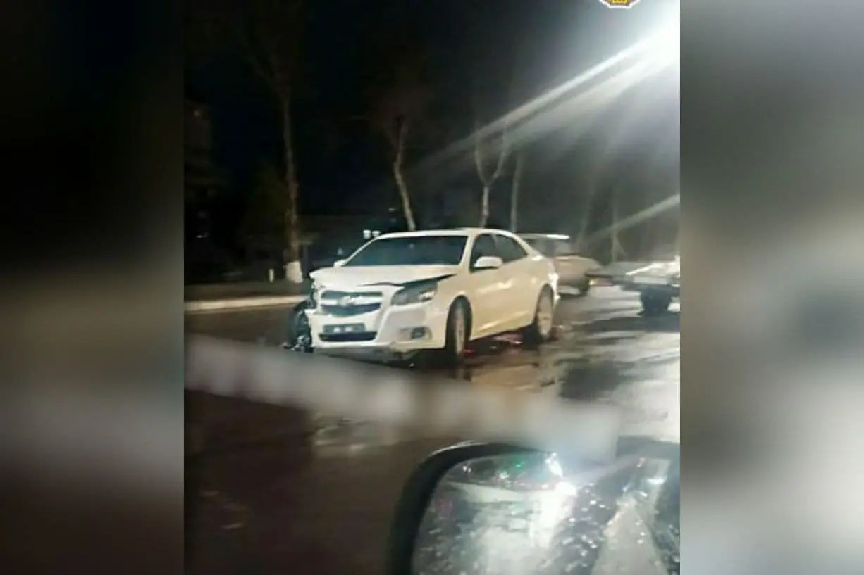 Toshkentda Malibu va Lacetti ishtirokida sodir bo‘lgan YTH oqibatida bir kishi shifoxonaga yotqizildi