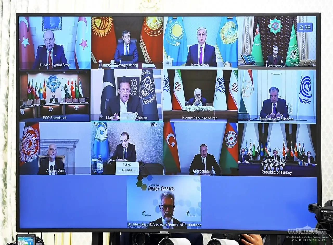 Shavkat Mirziyoyev Iqtisodiy hamkorlik tashkilotining 14-sammitida ishtirok etib, nutq so‘zladi