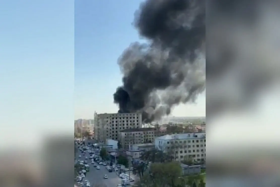 Toshkent va Zangiotadagi ishlab chiqarish sexlarida yong‘in sodir bo‘ldi (video)