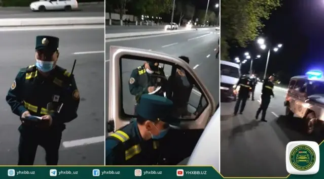 Jizzaxda qoidani buzgan haydovchini so‘kkan YPX xodimiga nisbatan xizmat tekshiruvi tayinlandi