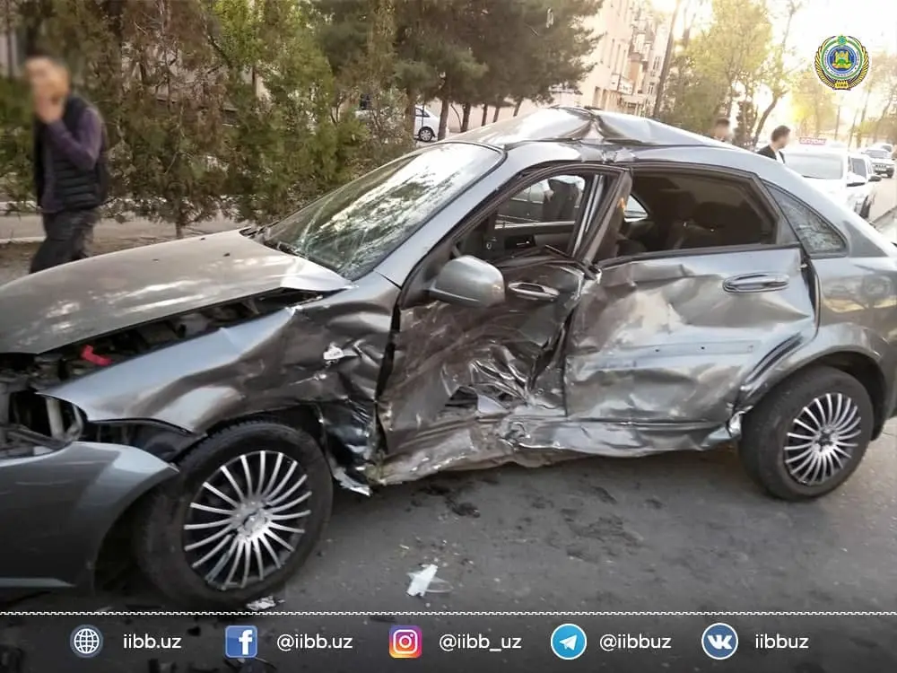 Toshkentda Malibu va Lacetti to‘qnashuvi oqibatida Ozarbayjon fuqarosi vafot etdi