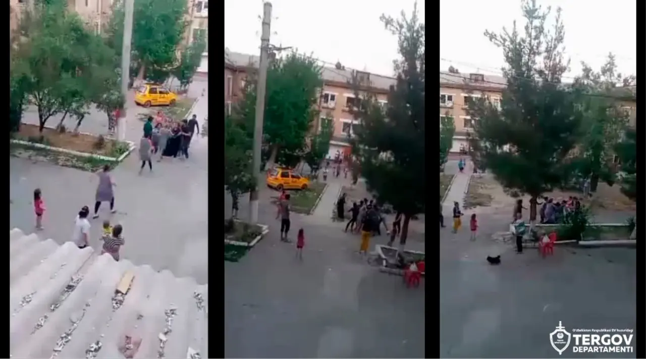 Chirchiqda 5 yoshli bola 2 yoshli bolani yiqitib yuborgani uchun bolalarning onalari va buvilari o‘zaro janjallashdi