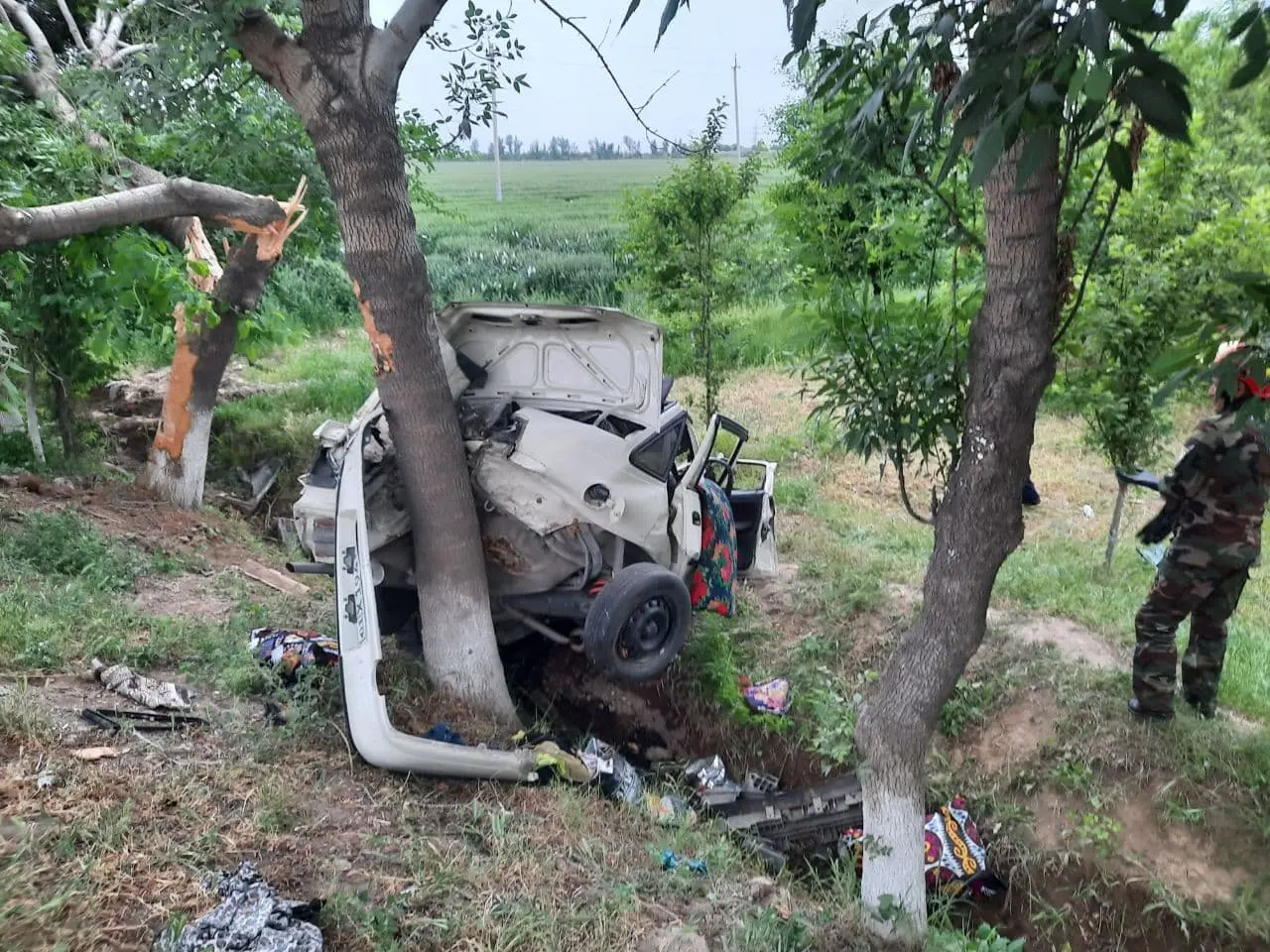 Qarshida sodir bo‘lgan YTHda 29 yoshli haydovchi va uning 5 yoshli qizi vafot etdi