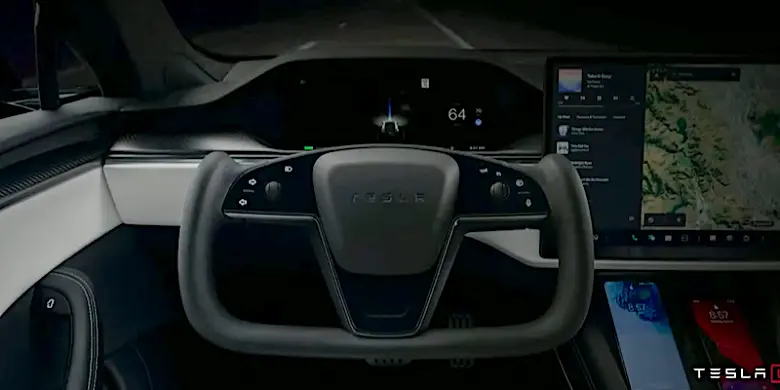 Tesla Model S Plaid’ning g‘ayrioddiy ruli shahar sharoitida boshqarishda juda noqulay bo‘lib chiqdi
