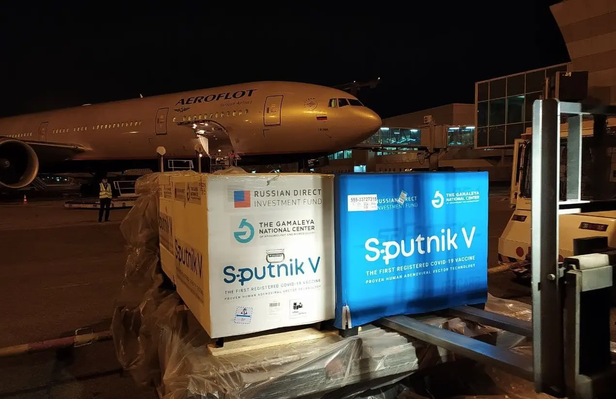 O‘zbekistonga yana 70 ming doza “Sputnik V” vaksinasi olib kelindi