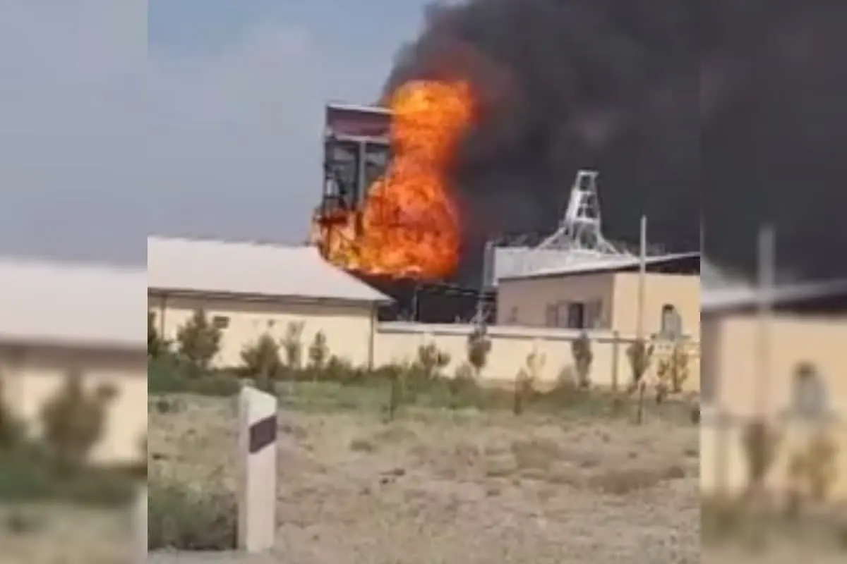 Navoiy viloyatidagi ohak ishlab chiqarish sexida yong‘in yuz berib, bir kishi halok bo‘ldi