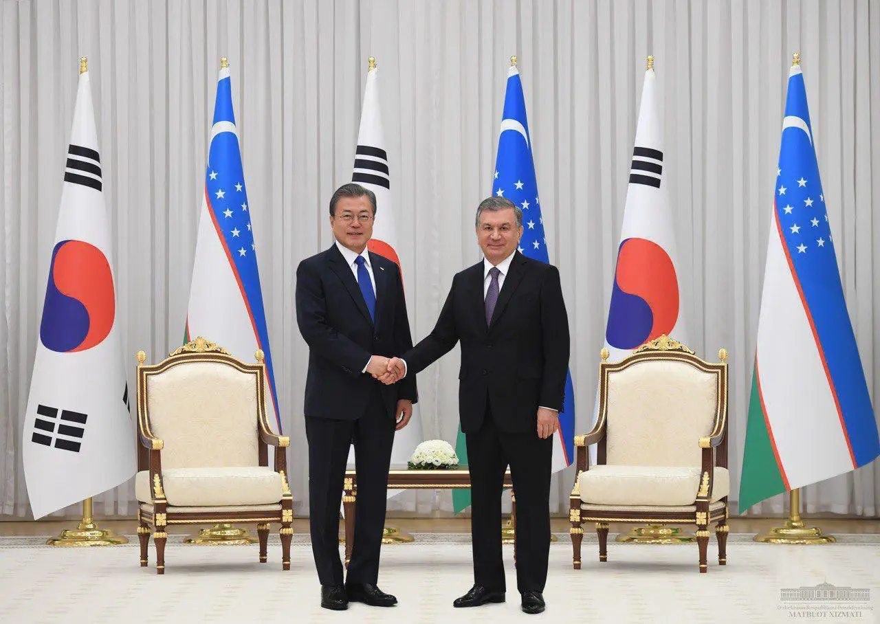 Shavkat Mirziyoyev Janubiy Koreyaga 16-dekabr kuni borishi kutilmoqda