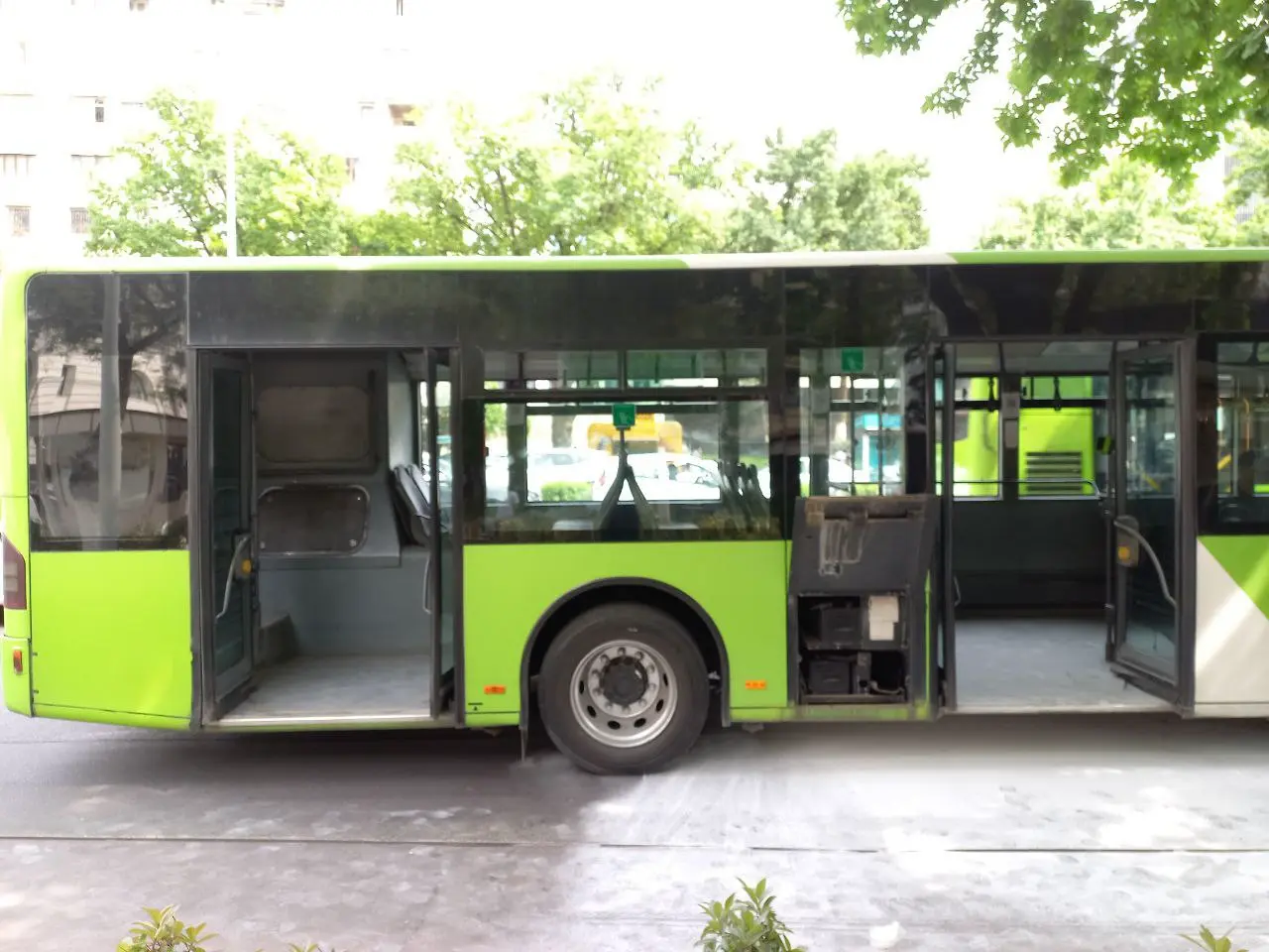 Toshkentning “Minor” metro bekati yonida avtobus yongani to‘g‘risidagi xabarlar rad etildi
