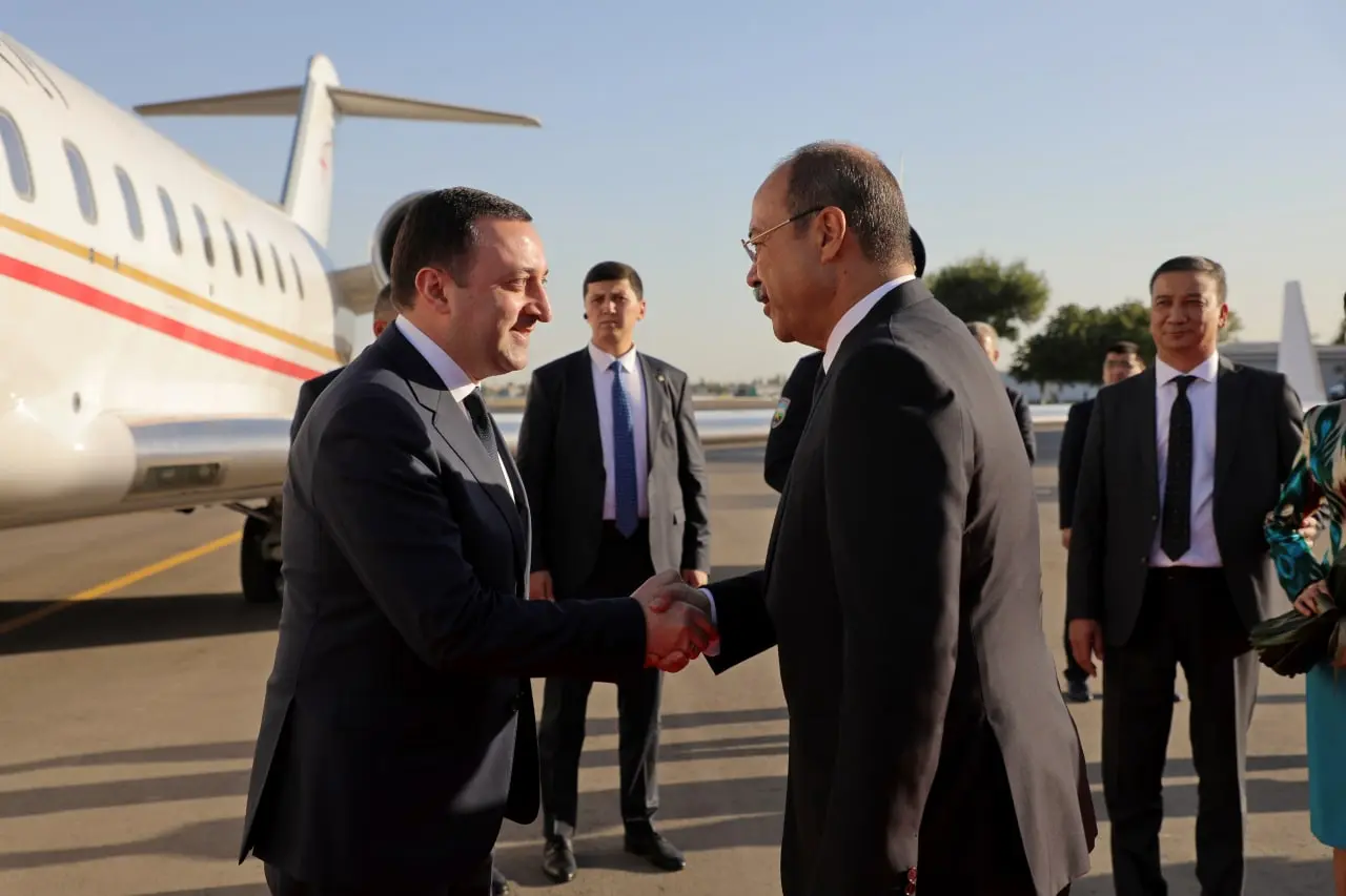 Gruziya bosh vaziri Irakliy Garibashvili O‘zbekistonga keldi