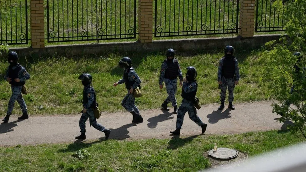 Thirteen dead and 21 hurt in school shooting in Russia
