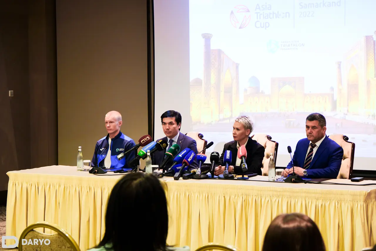 Samarqand triatlon bo‘yicha Osiyo kubogiga mezbonlik qiladi