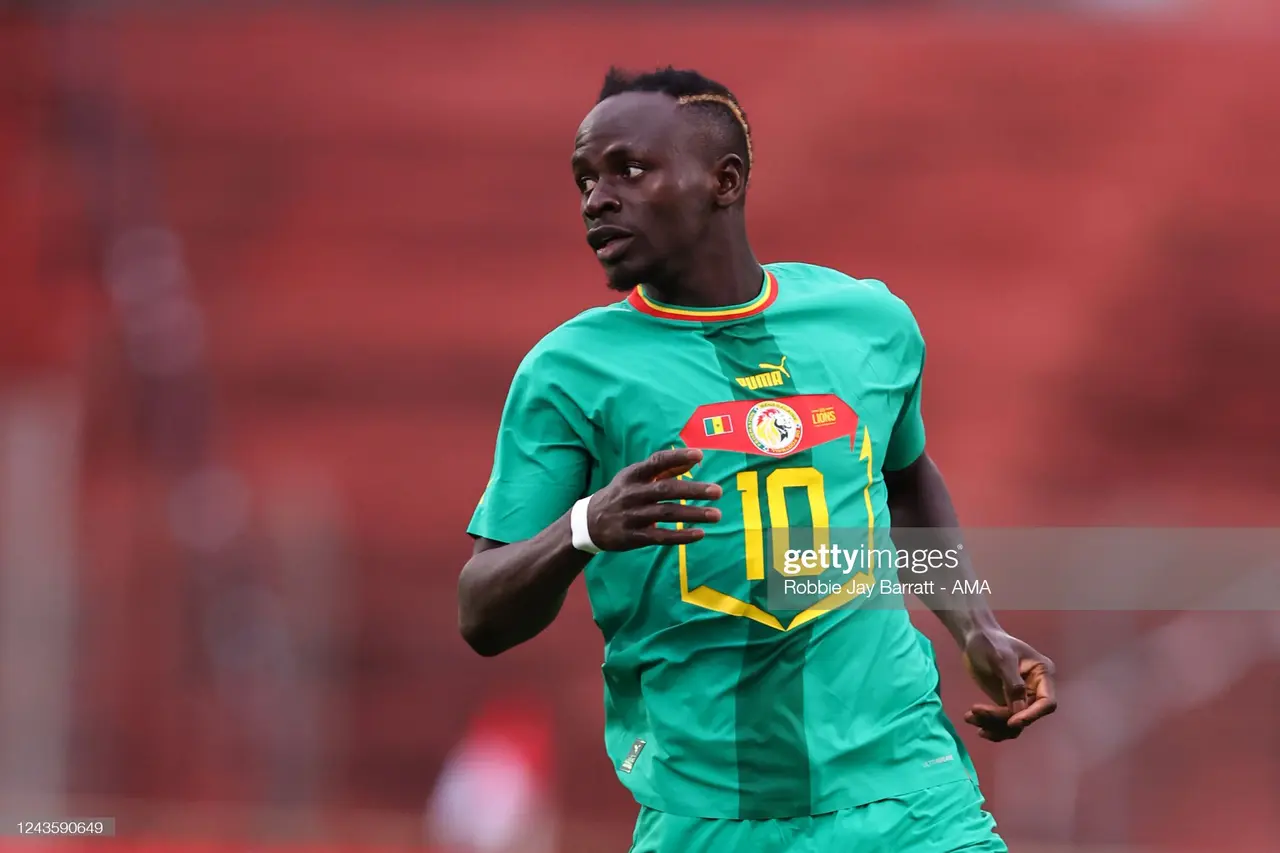 Rasman: Sadio Mane JCH—2022 ni o‘tkazib yuboradi
