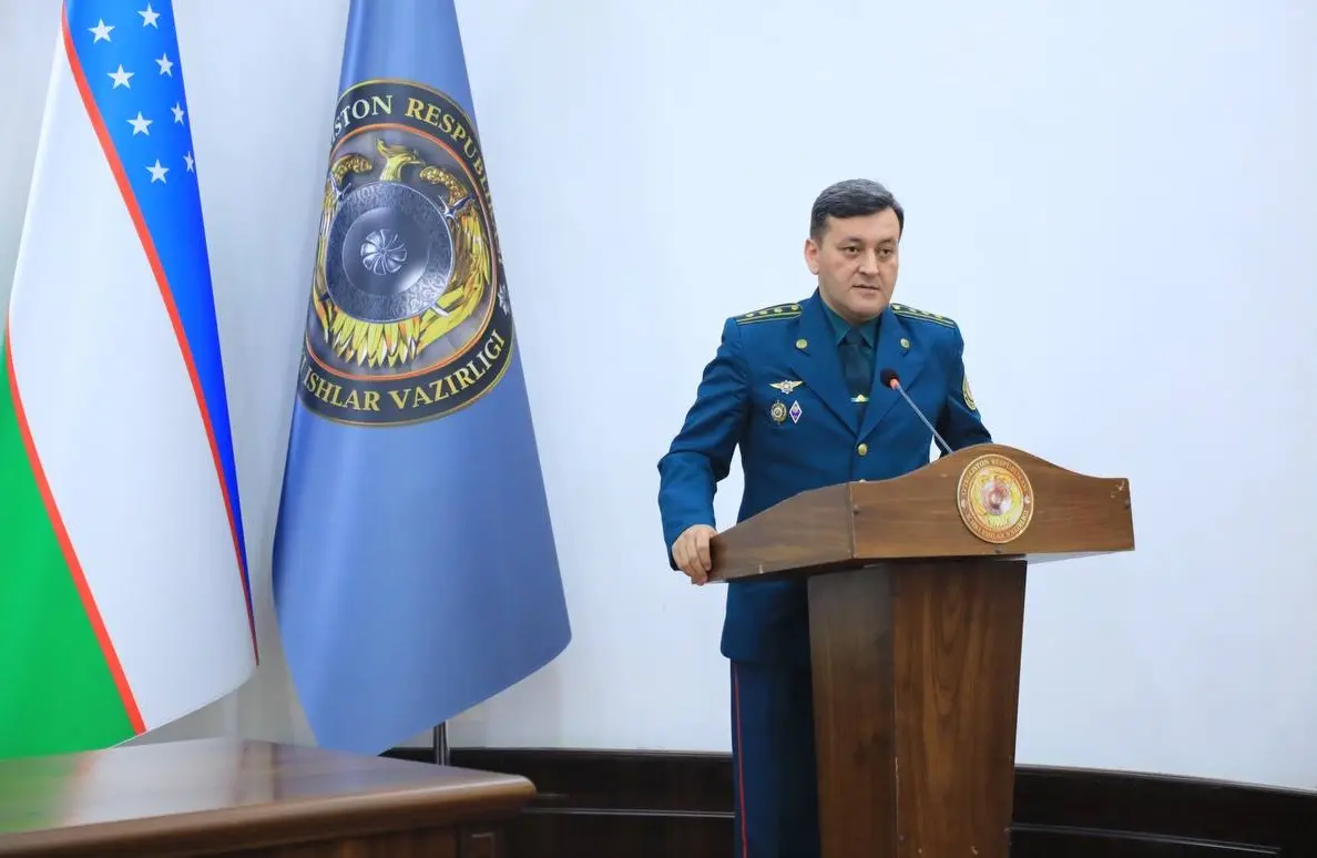 Buxoro viloyati IIBga yangi boshliq tayinlandi