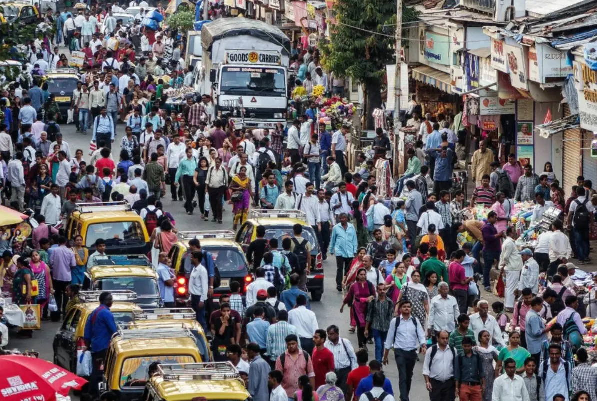 India outnumbers China as the most populated nation
