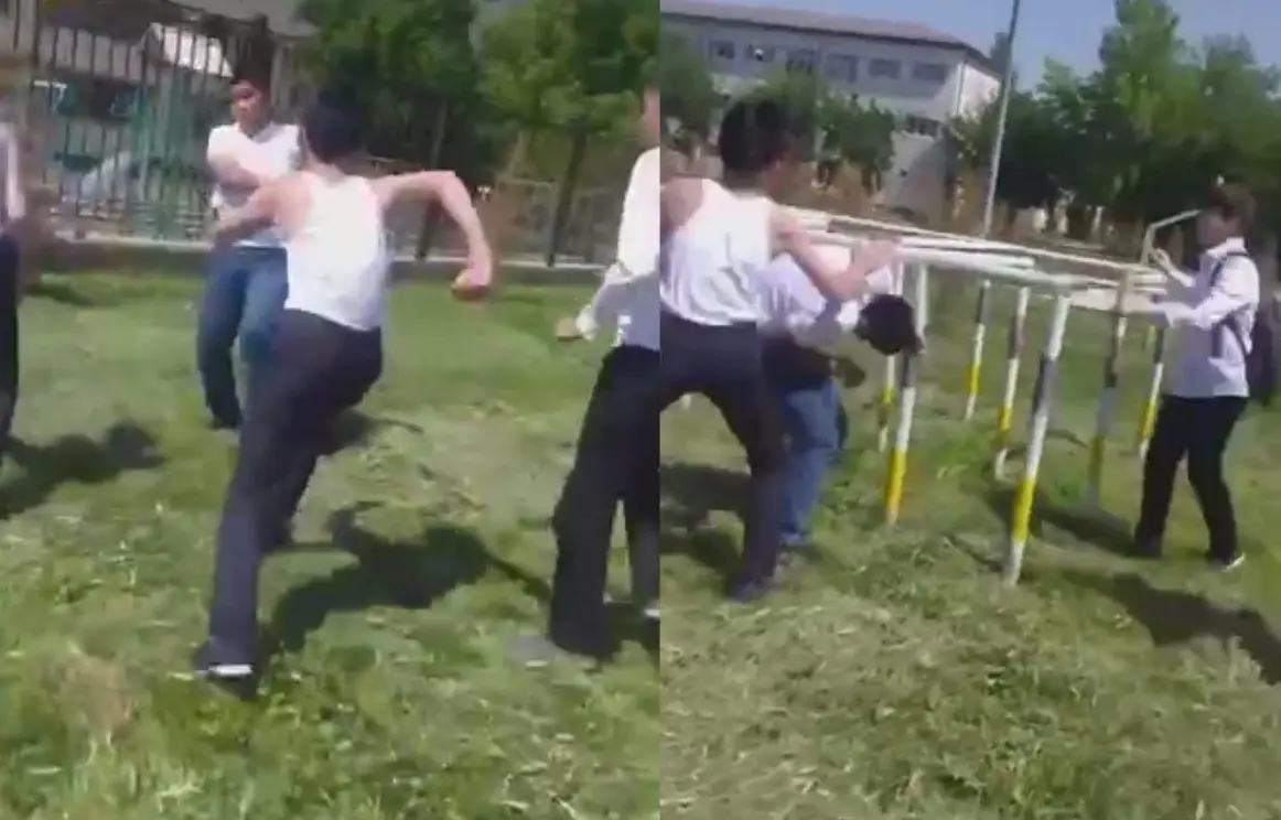 Toshkentda maktab o‘quvchilari “Amerika kinosiga taqlid qilib” mushtlashuv uyushtirdi