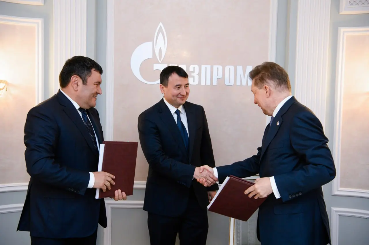 Газпром будет экспортировать газ в Узбекистан