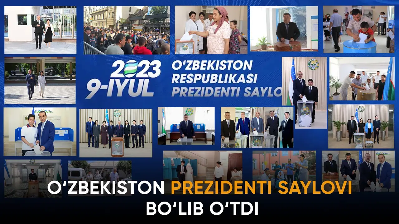 O‘zbekistonda prezident saylovi bo‘lib o‘tdi