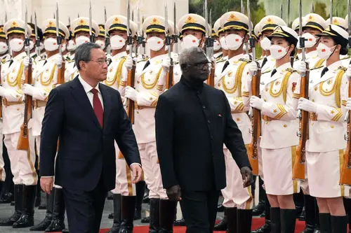 Solomon Islands leader's visit to Beijing raises concerns over U.S.-China rivalry in South Pacific 