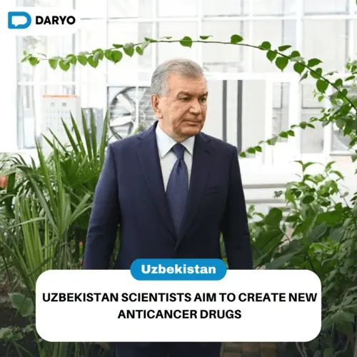 Uzbekistan scientists aim to create new anticancer drugs