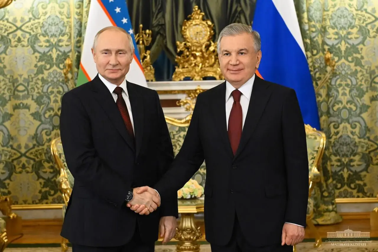 Состоялась встреча Шавката Мирзиёева с Владимирым Путиным 