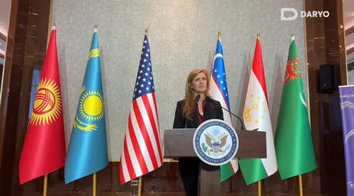 USAID Administrator Samantha Power sets vision for Central Asia's economic future at C5+1 Development Ministerial in Samarkand 