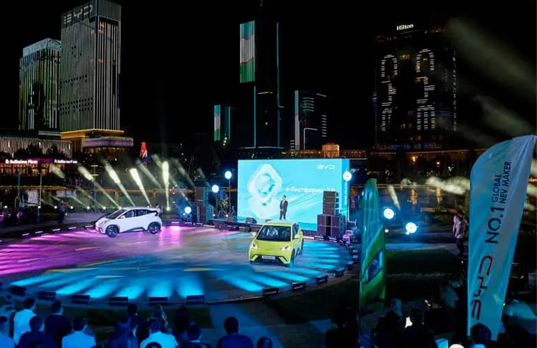 BYD ўзининг янги SEAGULL электромобилини тақдим этади