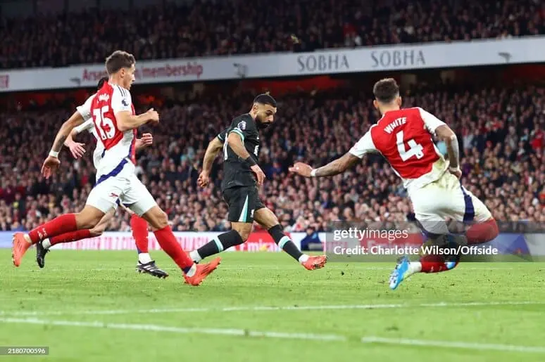 APL. “Arsenal” va “Liverpul” o‘rtasidagi bahsda jangovar durang qayd etildi 