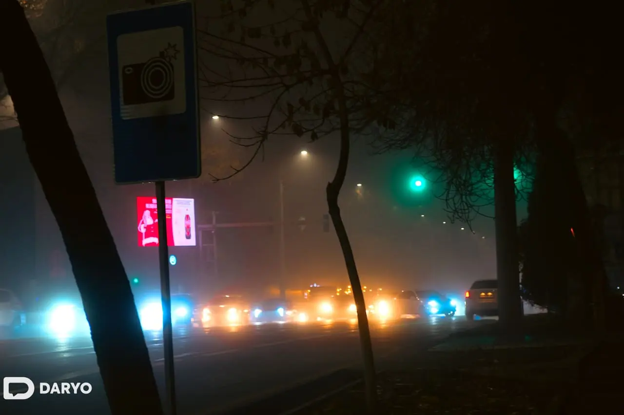 Фото: Тошкентни қоплаган туман