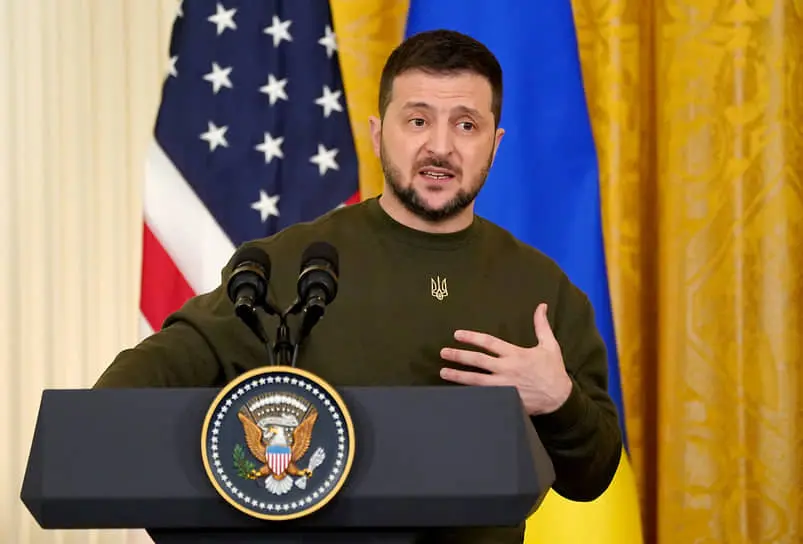 Zelenskiy AQSHning 500 milliard dollarlik yordami haqidagi da’volarni rad etdi 